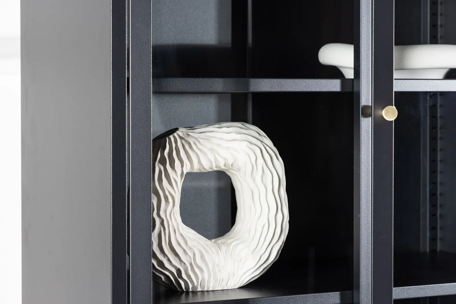 Regal Bakal aus Stahl in schwarz, 80x40x190 cm - Image 8