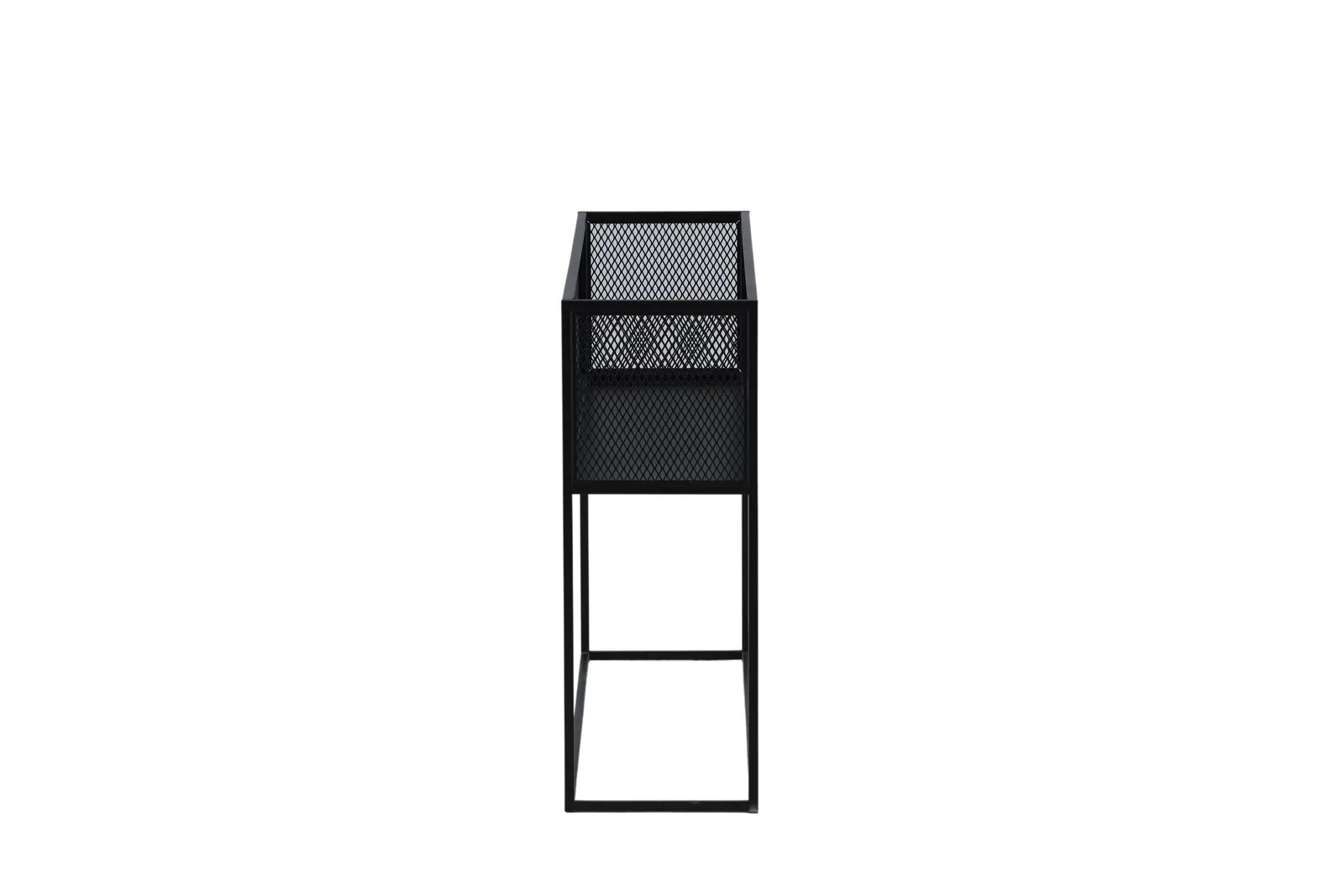 Regal Netz aus Stahl in schwarz, 30x110x80 cm - Image 7