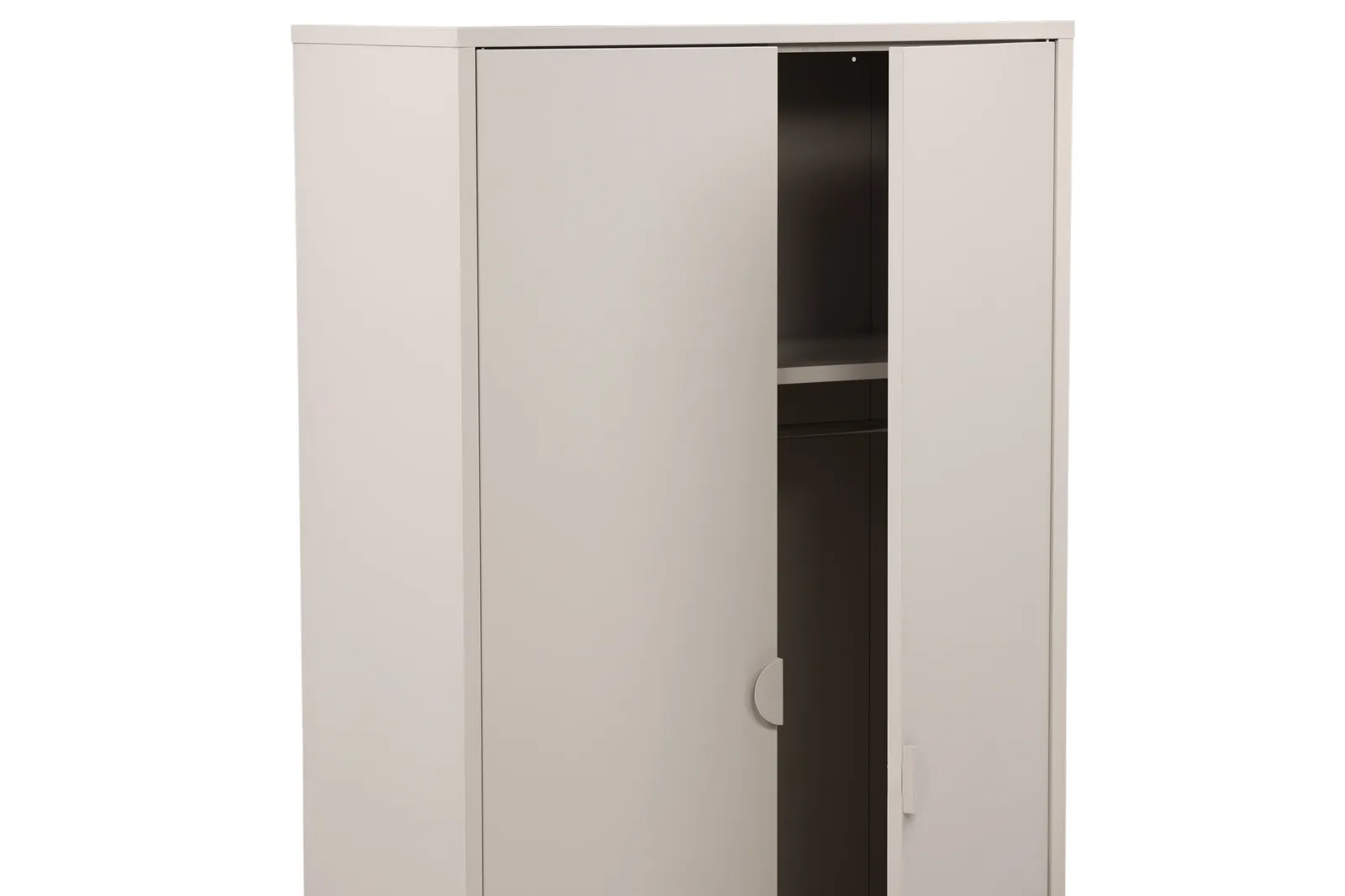 Regal Piring aus Stahl in hellgrau, 85x45x183 cm - Image 15