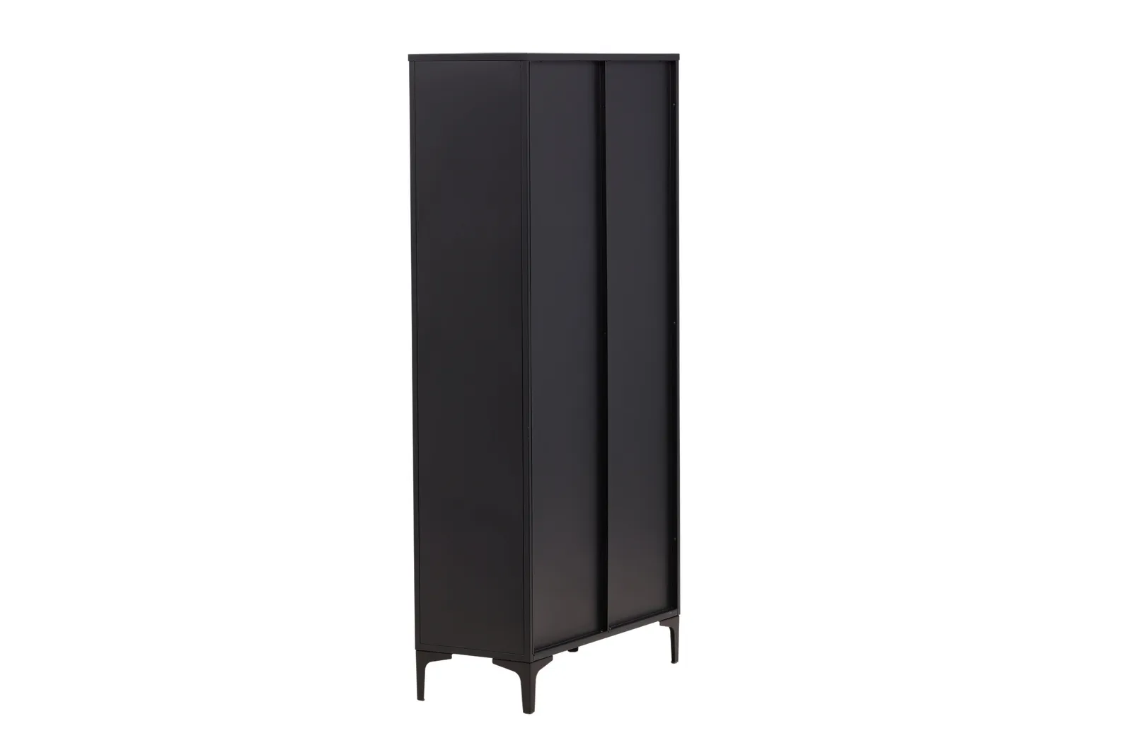 Regal Piring aus Stahl in schwarz, 40x90x190 cm - Image 9