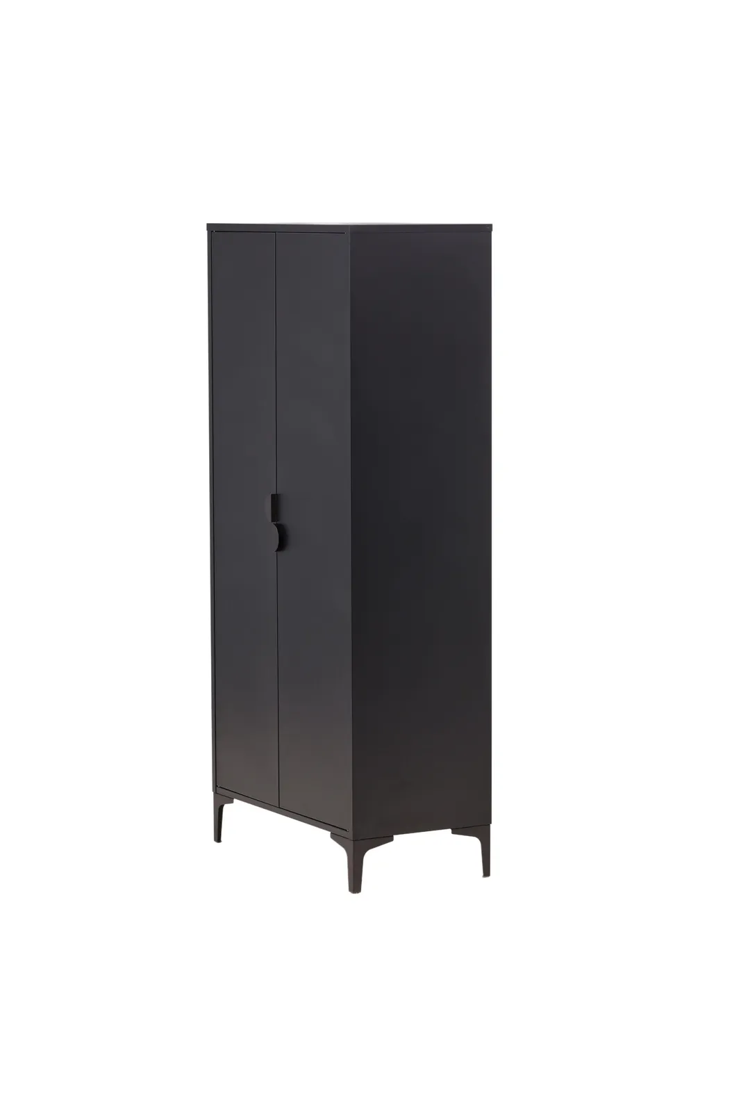 Regal Piring aus Stahl in schwarz, 45x85x183 cm - Image 9