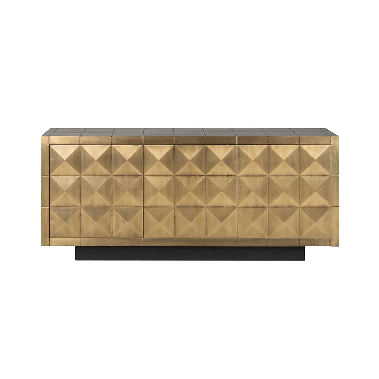Anrichte Collada 3-Türen (Brushed Gold) - Image 3