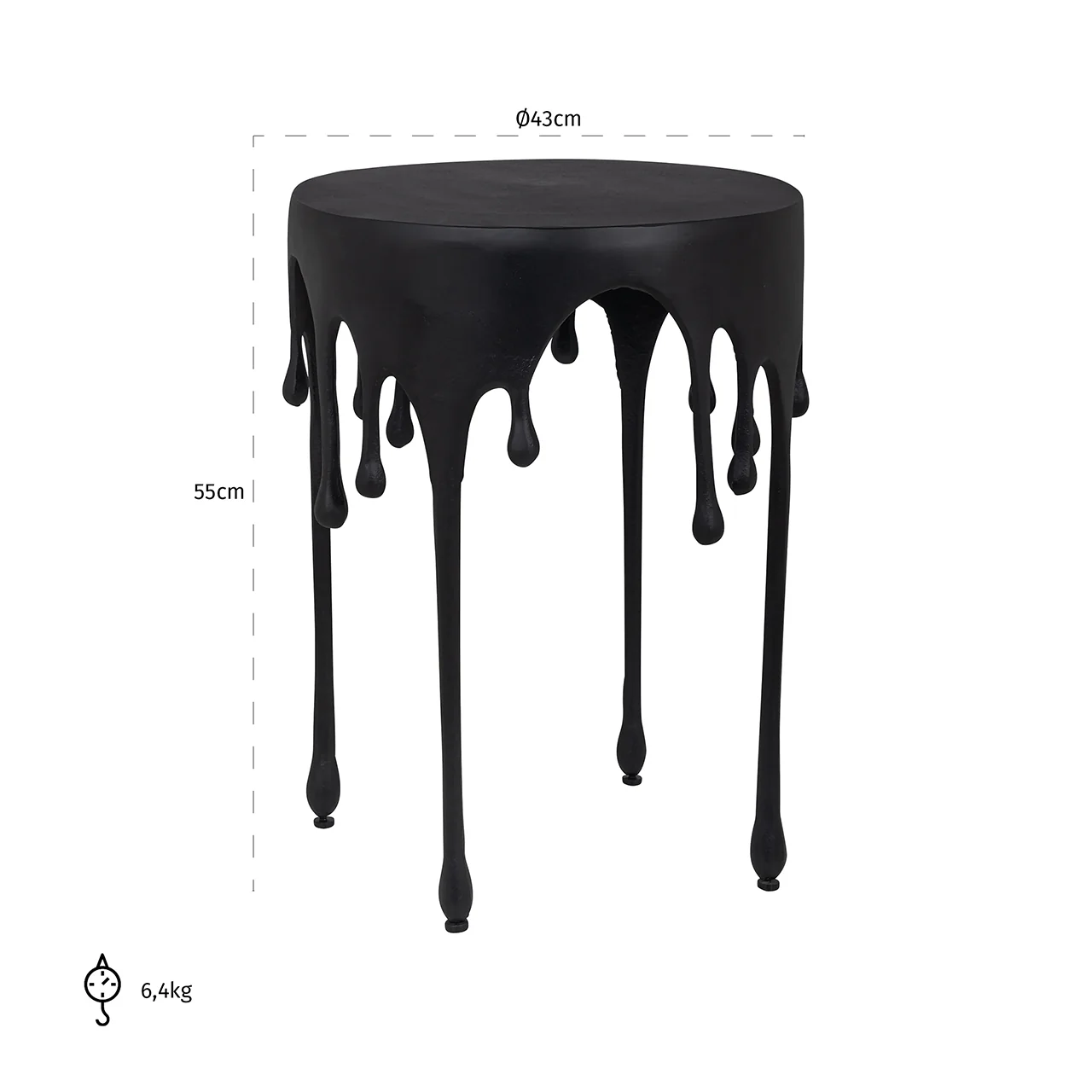Beistelltisch Laila (Black) - Image 2