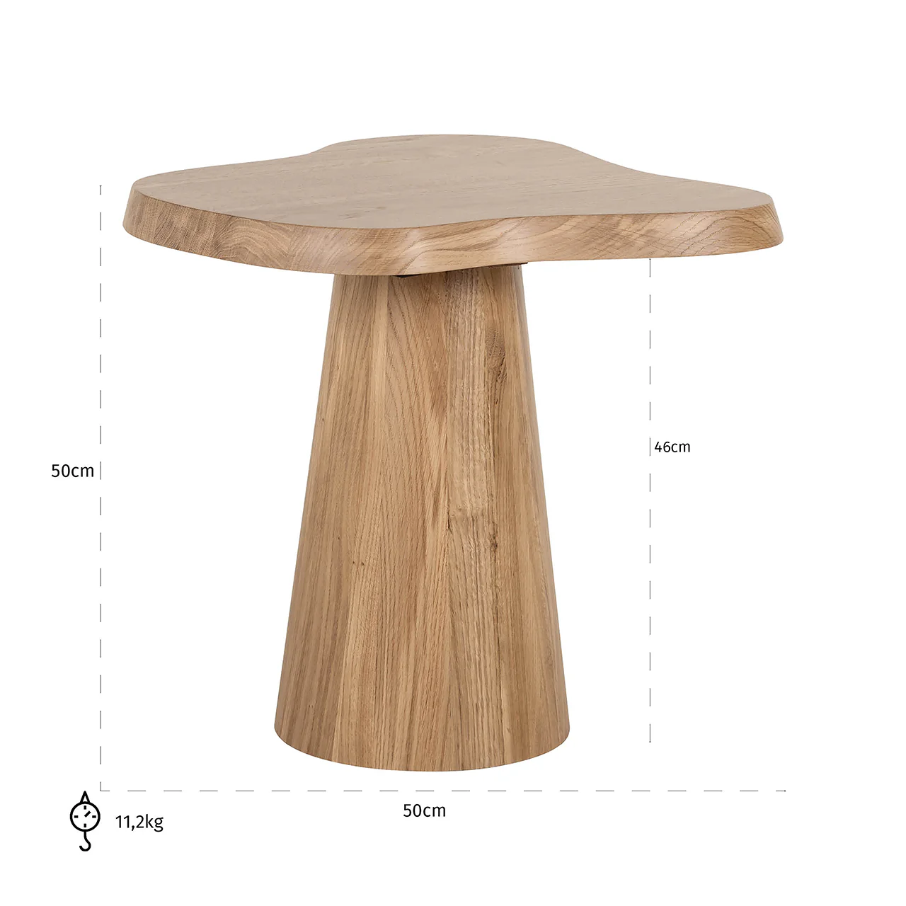Beistelltisch Riva (Natural oak) - Image 3