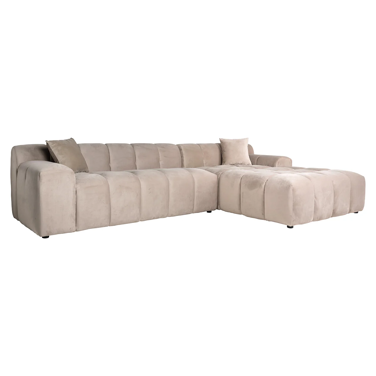 Couch Cube 3 Sitzer + Lounge Rechts (Quartz Khaki 903) - Image 3