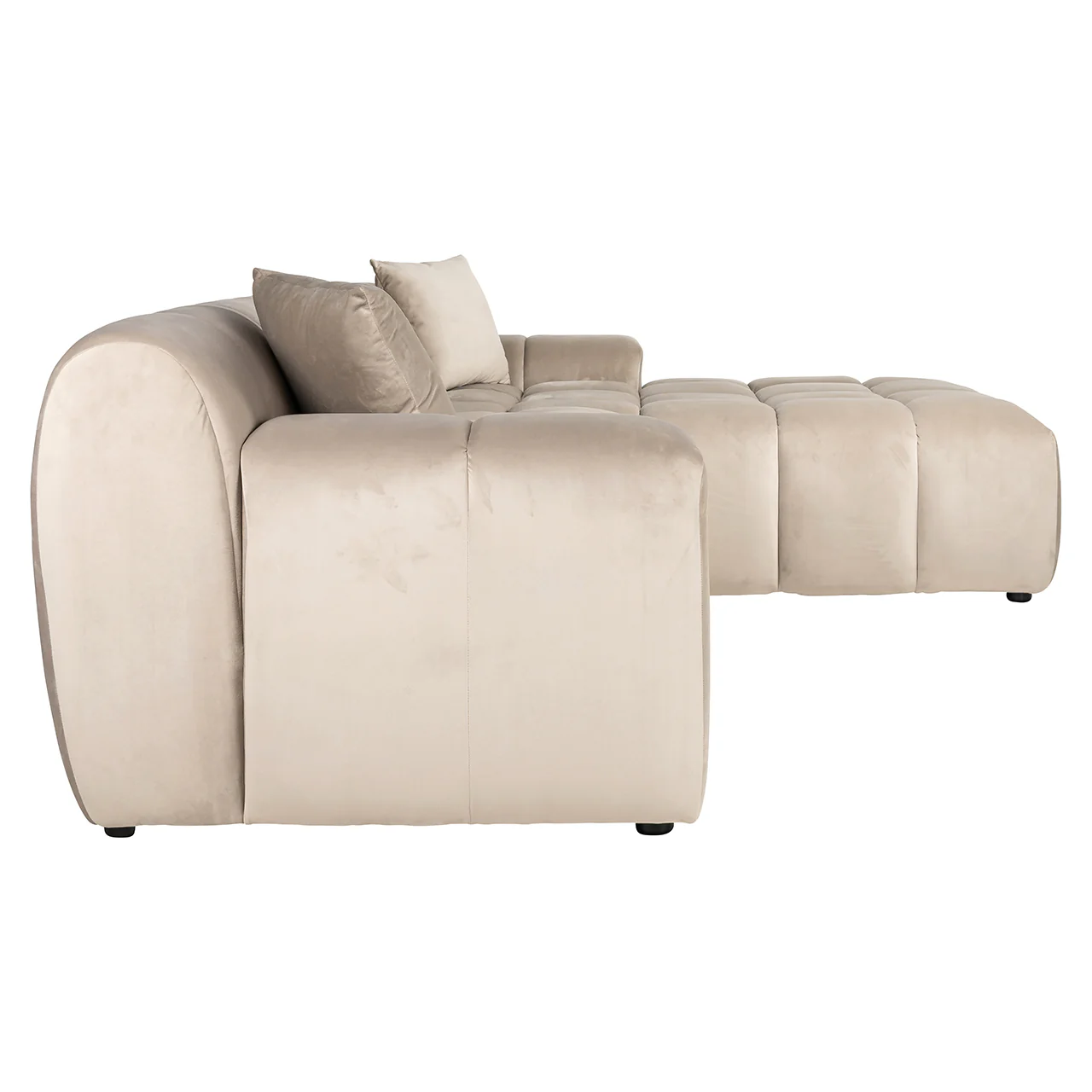 Couch Cube 3 Sitzer + Lounge Rechts (Quartz Khaki 903) - Image 4