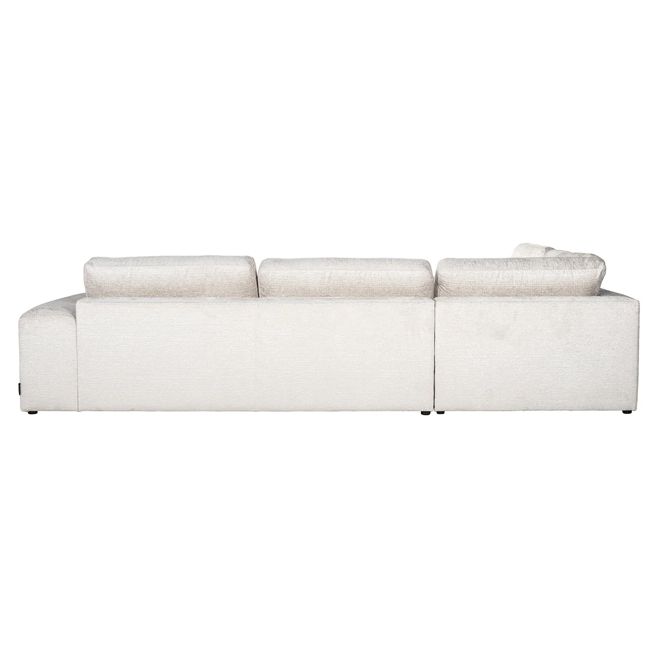 Couch Lund 3 Sitzer + Ottomane links cream fusion (Fusion cream 02) - Image 4