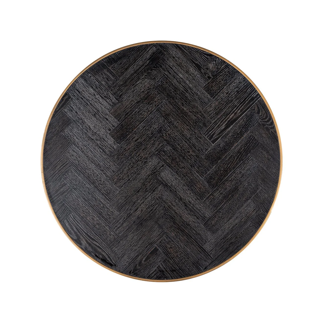 Couchtisch Blackbone brass set von 2 (Black rustic) - Image 2