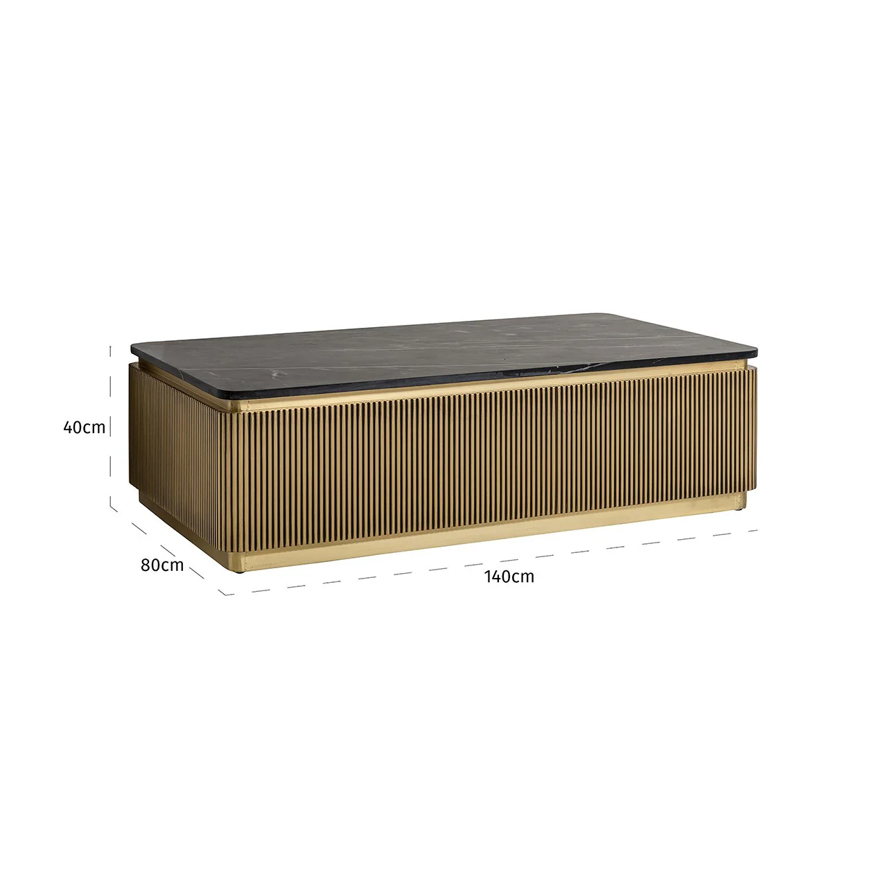 Couchtisch Ironville (Gold) - Image 4