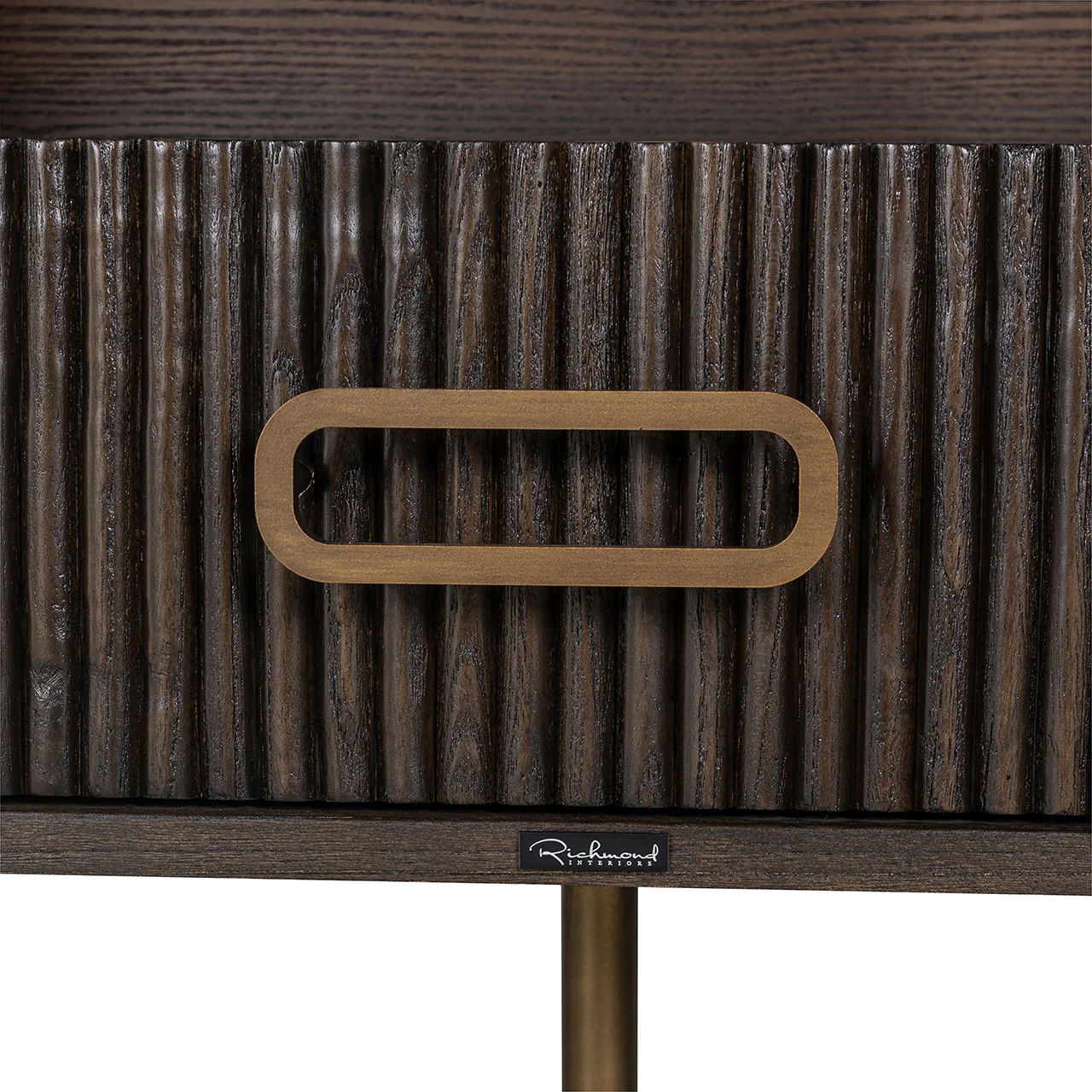 TV Kommode Luxor 2-Türen 1-Schublade (Brown) - Image 7