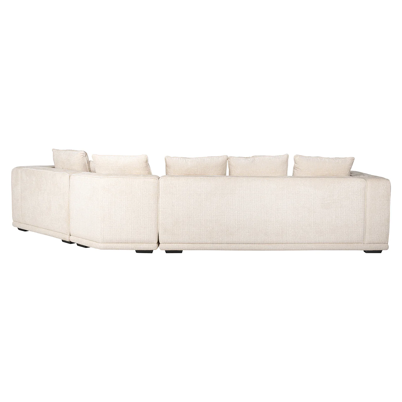 Sofa Lusso 4-Sitzer beige Chenille (Niagara 902 beige) - Image 3