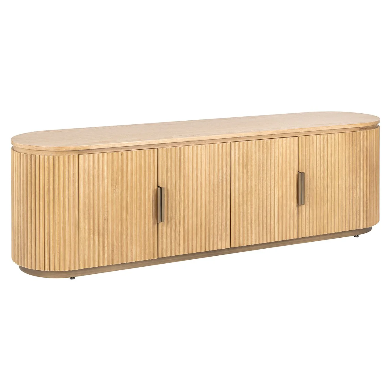 TV-Möbel Belfort 4-türig (Natural oak)