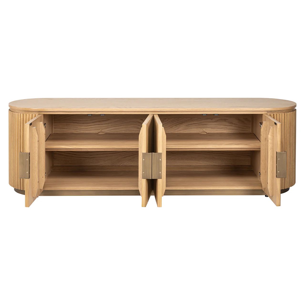 TV-Möbel Belfort 4-türig (Natural oak) - Image 6