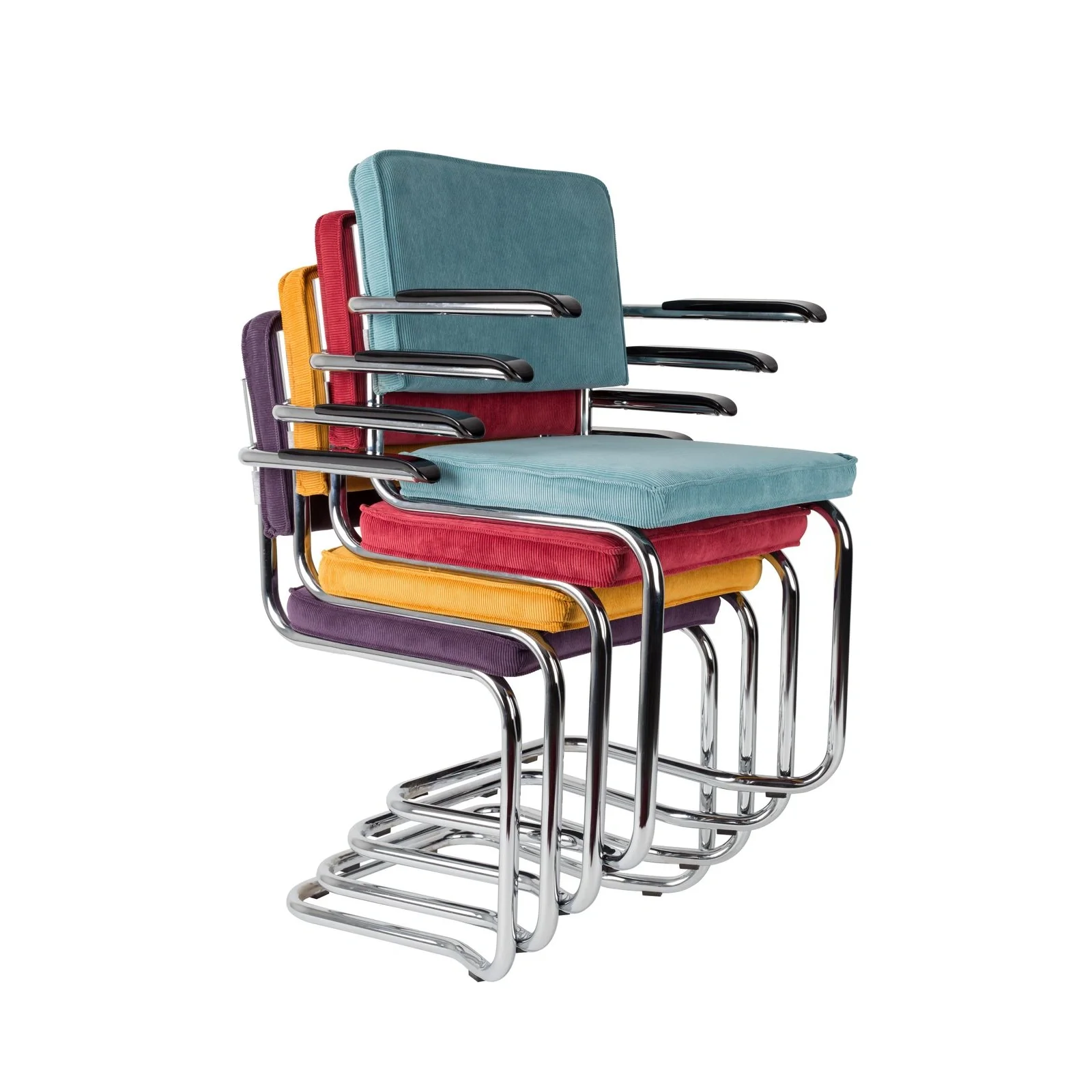 Ridge Rib Kink Essstuhl mit Armlehnen - Image 17
