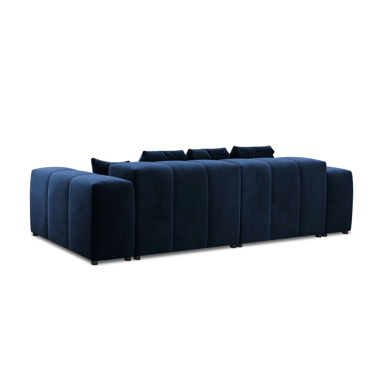 Rome 3-Sitzer Sofa aus Samt oder Strukturstoff, 320x120x75 cm - Image 11