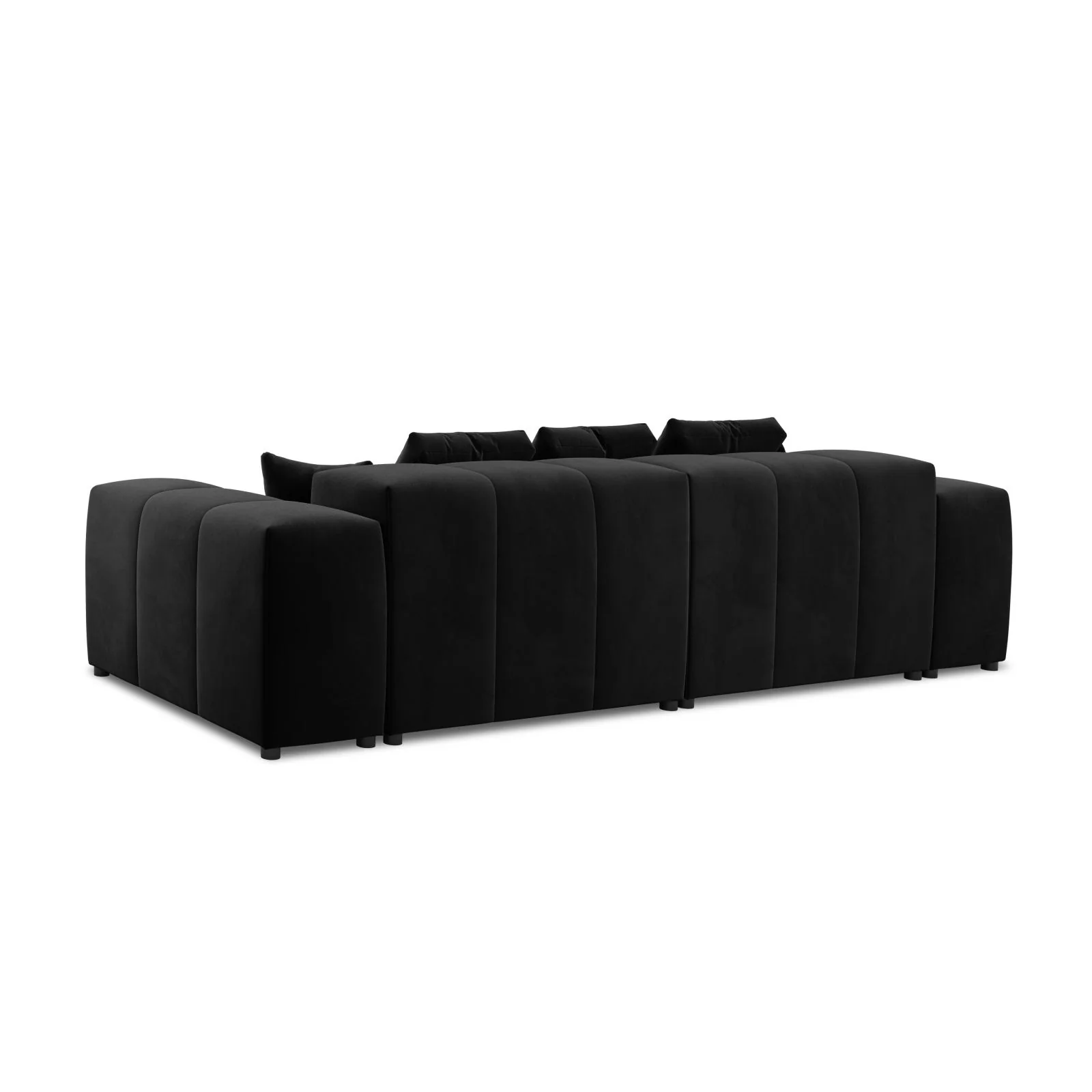 Rome 3-Sitzer Sofa aus Samt oder Strukturstoff, 320x120x75 cm - Image 53