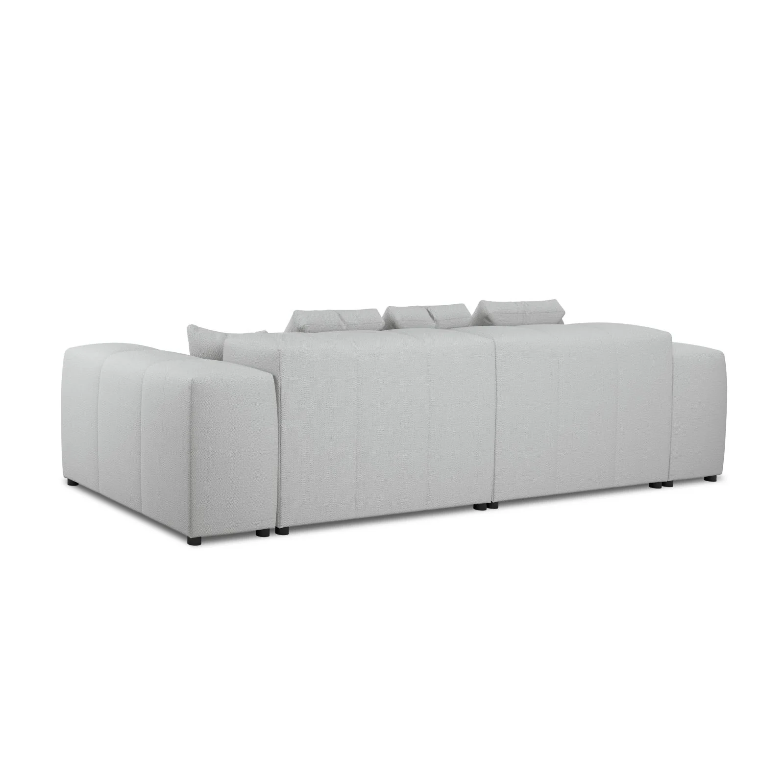 Rome 3-Sitzer Sofa aus Samt oder Strukturstoff, 320x120x75 cm - Image 67