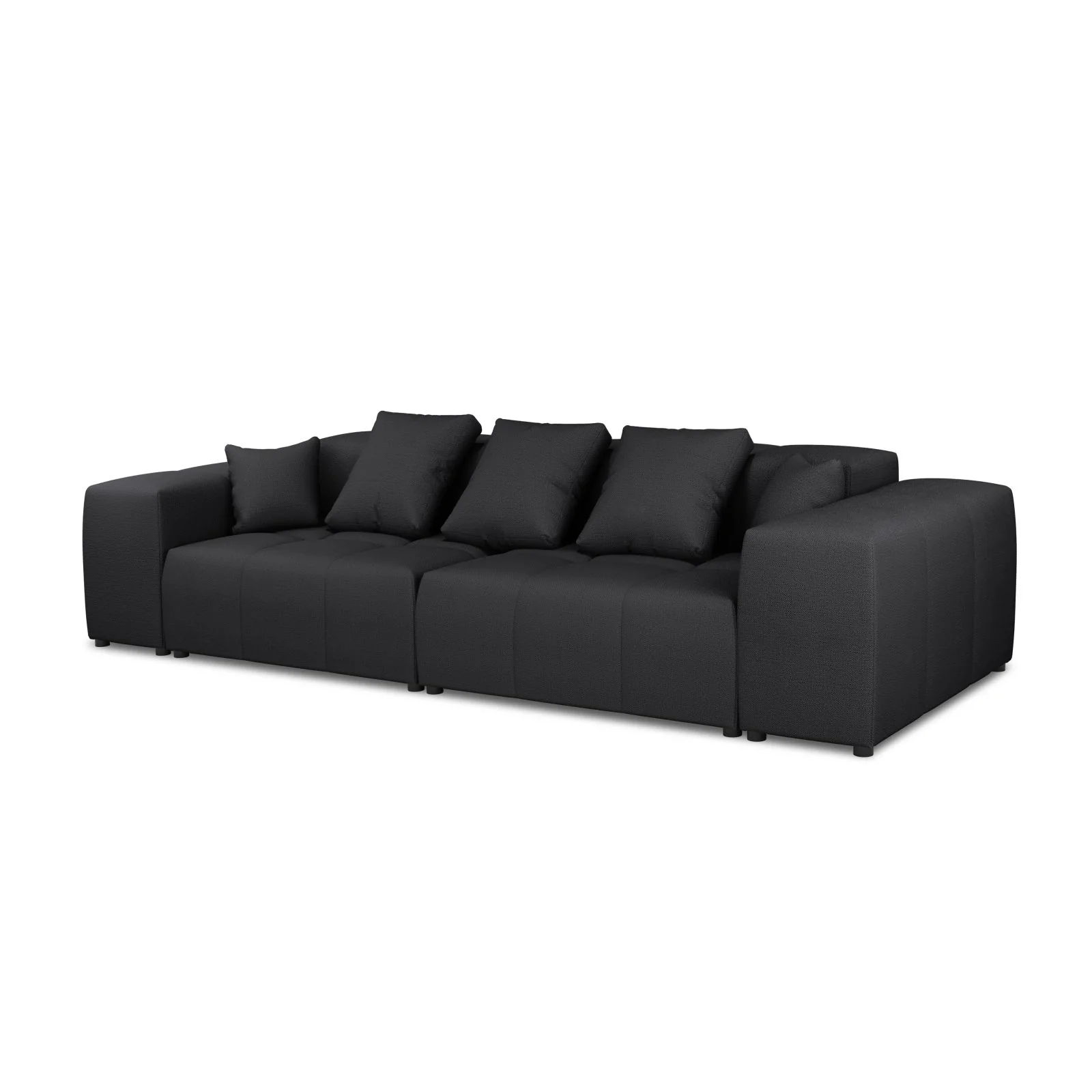 Rome 3-Sitzer Sofa aus Samt oder Strukturstoff, 320x120x75 cm - Image 72