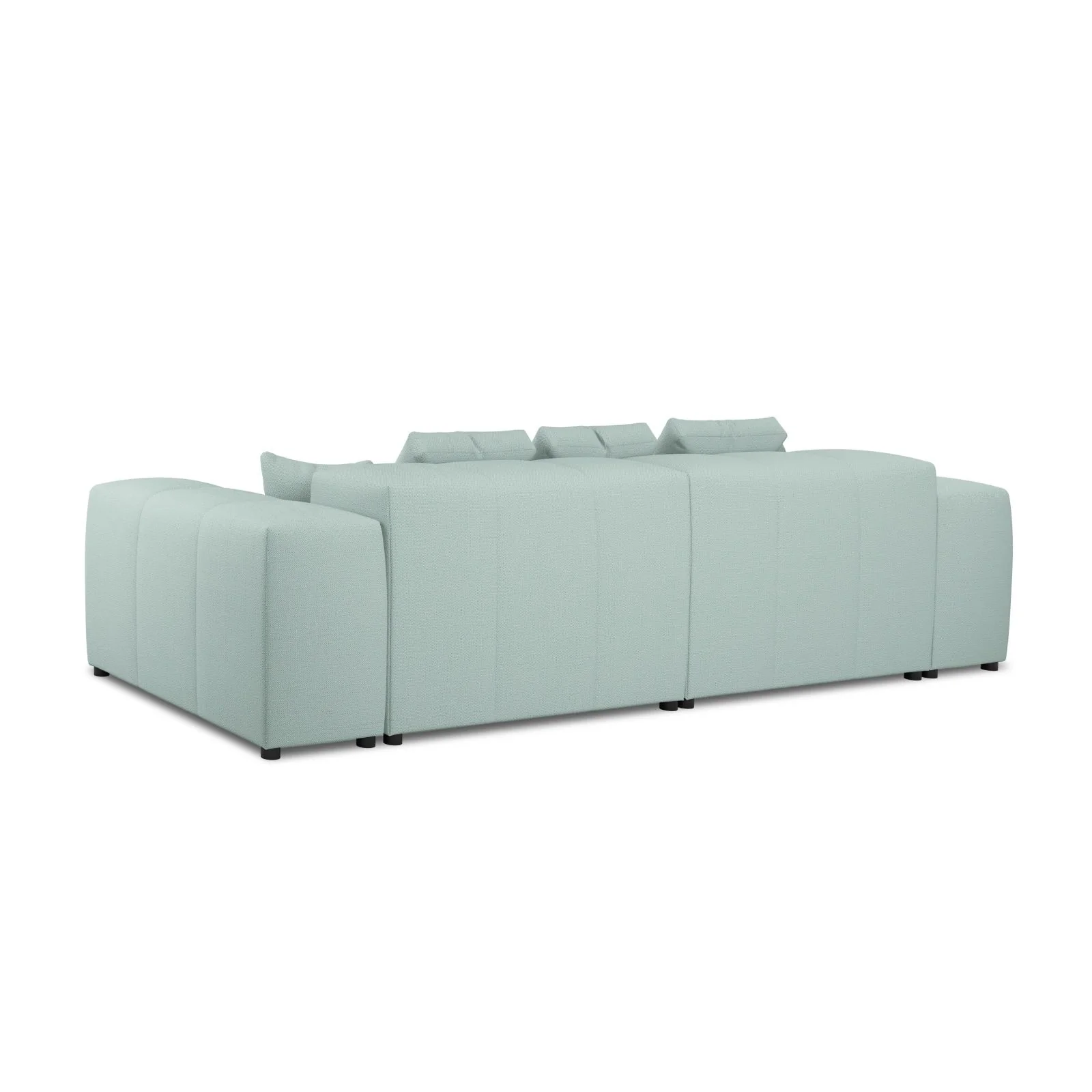 Rome 3-Sitzer Sofa aus Samt oder Strukturstoff, 320x120x75 cm - Image 81