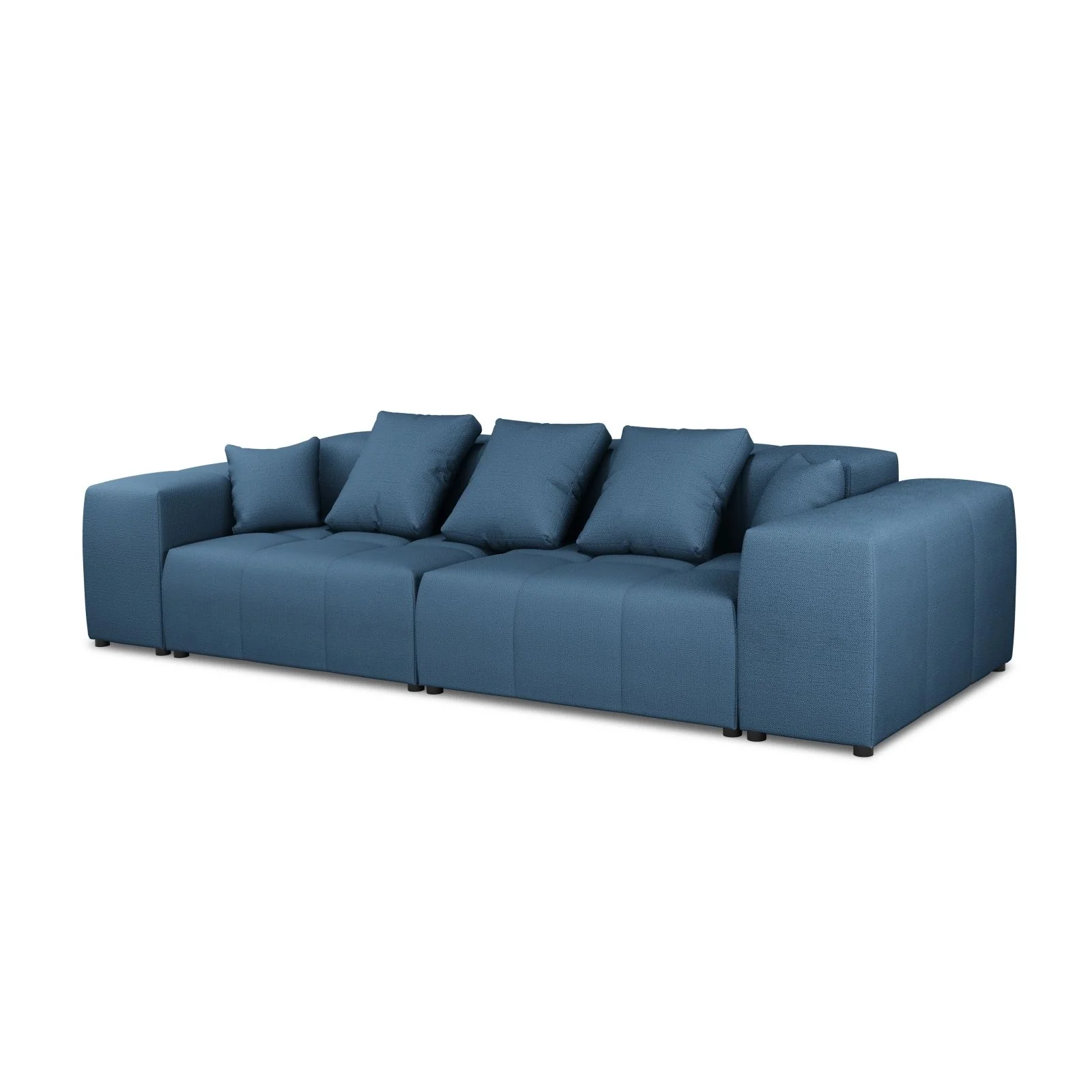 Rome 3-Sitzer Sofa aus Samt oder Strukturstoff, 320x120x75 cm - Image 86