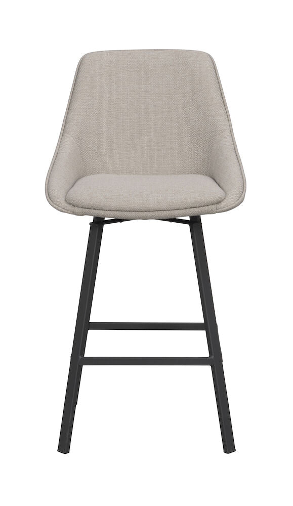 ALISON Barhocker Beige/schwarz 48x54x96cm - Image 3