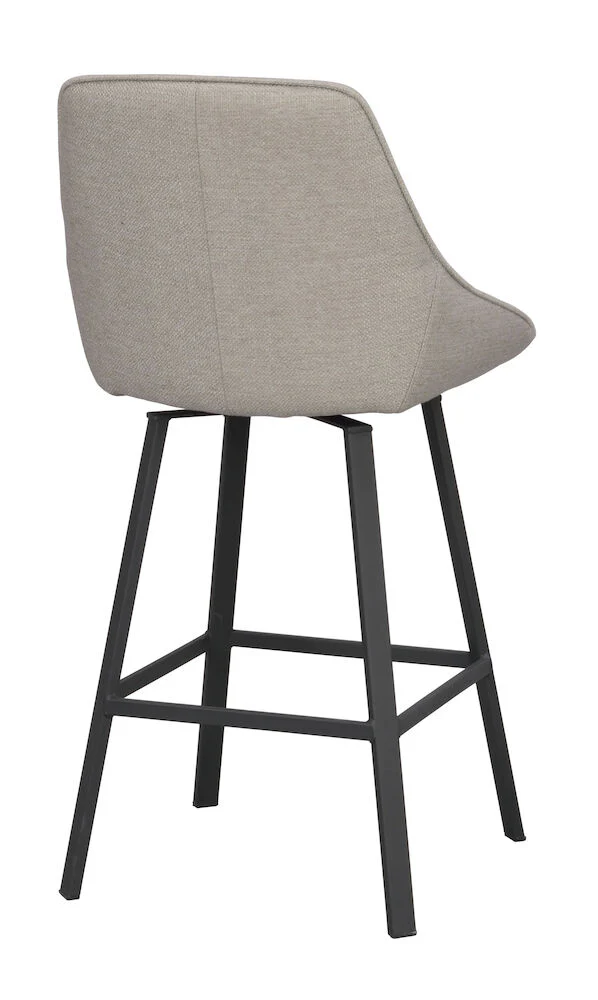 ALISON Barhocker Beige/schwarz 48x54x96cm - Image 7