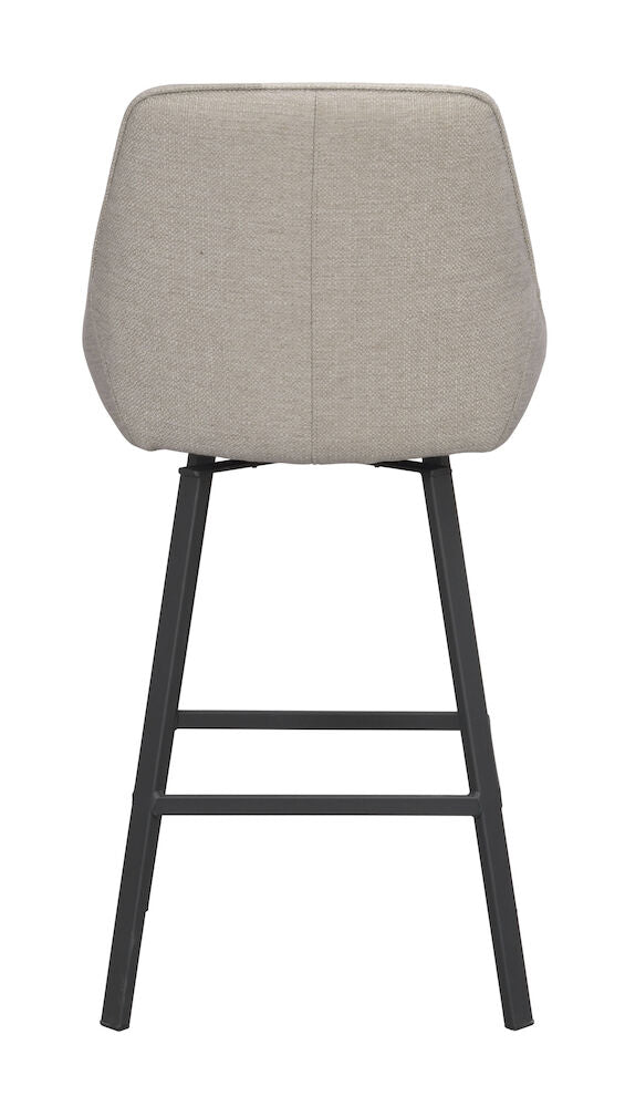 ALISON Barhocker Beige/schwarz 48x54x96cm - Image 8