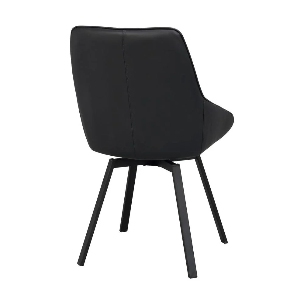 ALISON Essstuhl Schwarz 51x60x87cm - Image 7