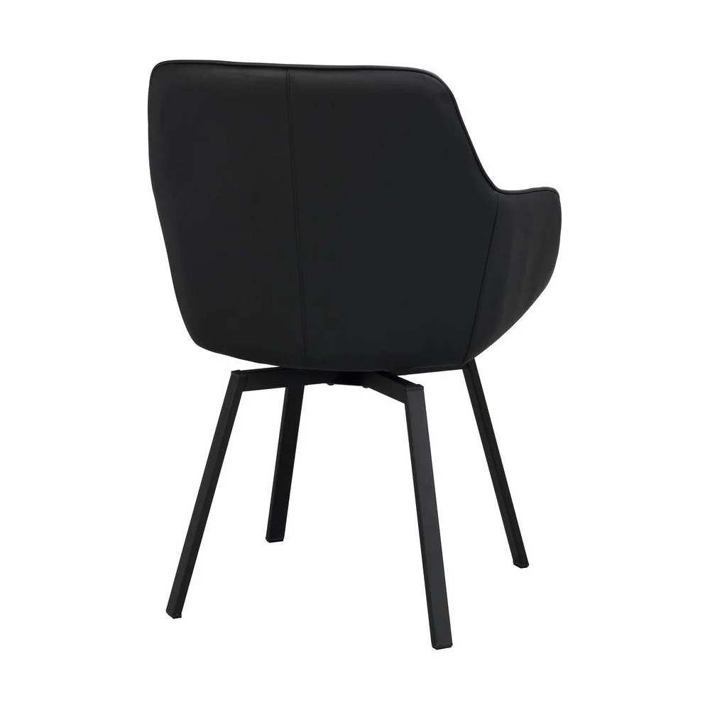 ALISON Essstuhl Schwarz 58x59x89cm - Image 5
