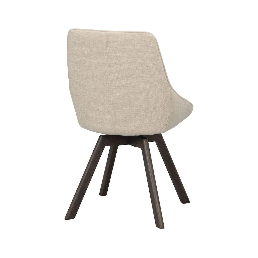 ALISON Esszimmerstuhl Hellbeige/Braun 51x60x88cm - Image 9
