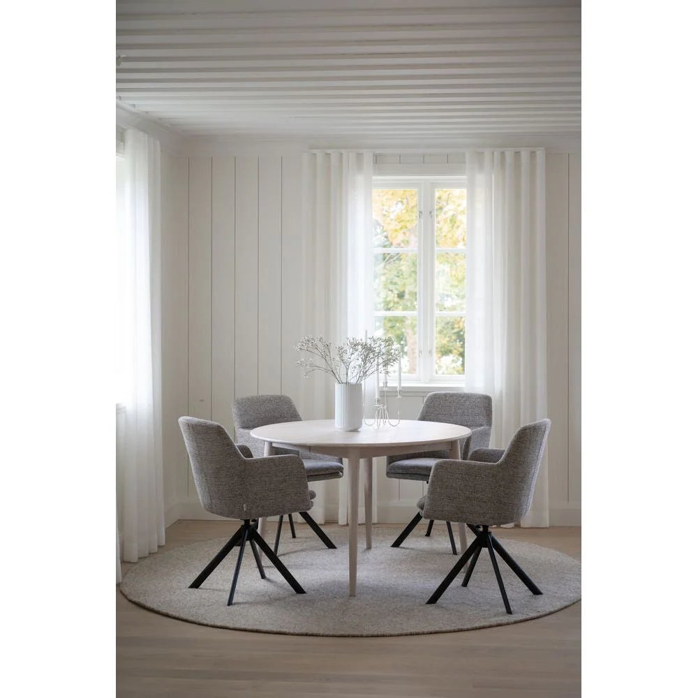 AUCKLAND Wollteppich Beige 250x250cm - Image 4