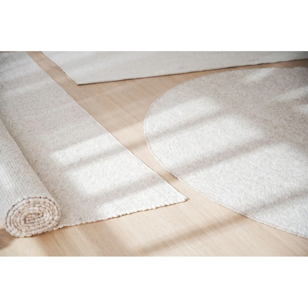 AUCKLAND Wollteppich Beige 250x250cm - Image 5