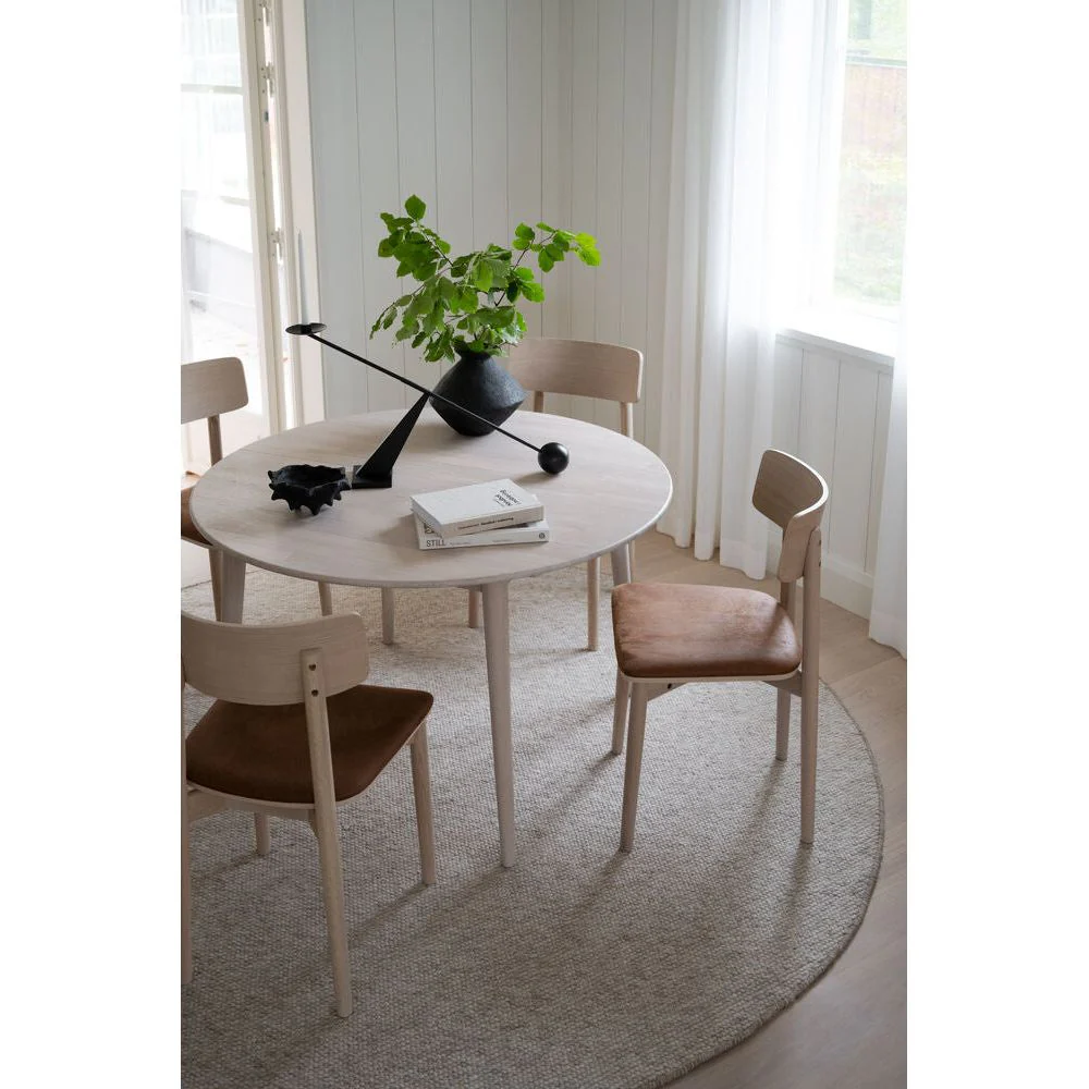 AUCKLAND Wollteppich Beige 250x250cm - Image 8