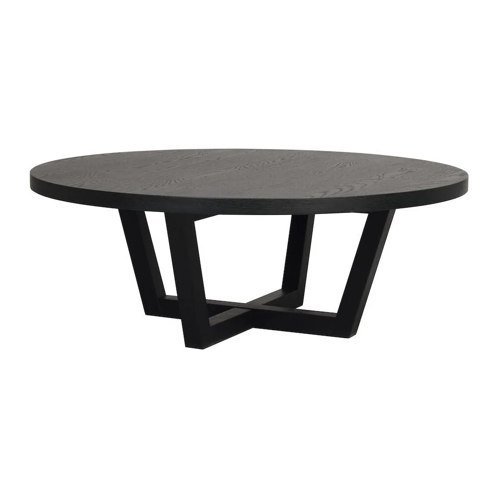 BOXFORD Couchtisch Schwarz 110x110x40cm