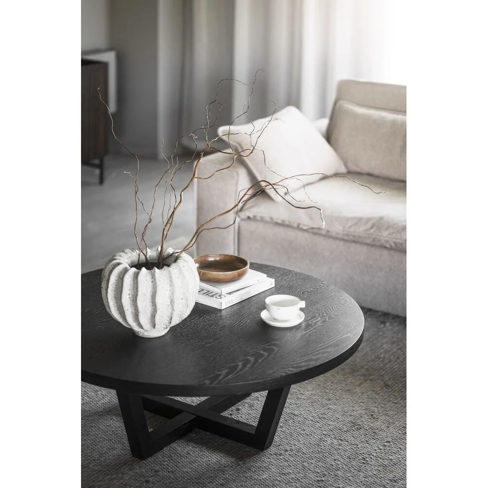 BOXFORD Couchtisch Schwarz 110x110x40cm - Image 2