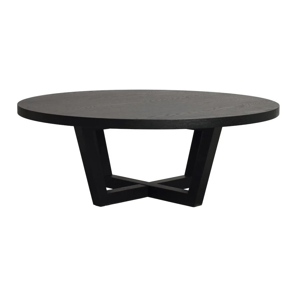 BOXFORD Couchtisch Schwarz 110x110x40cm - Image 3