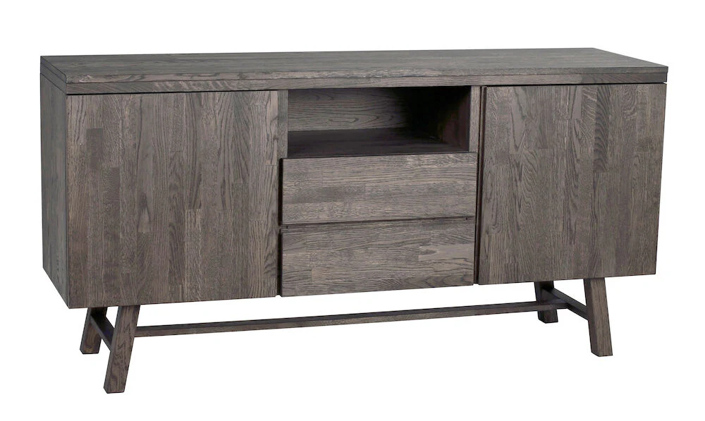 BROOKLYN Sideboard Dunkelbraun 160x45x80cm - Image 3