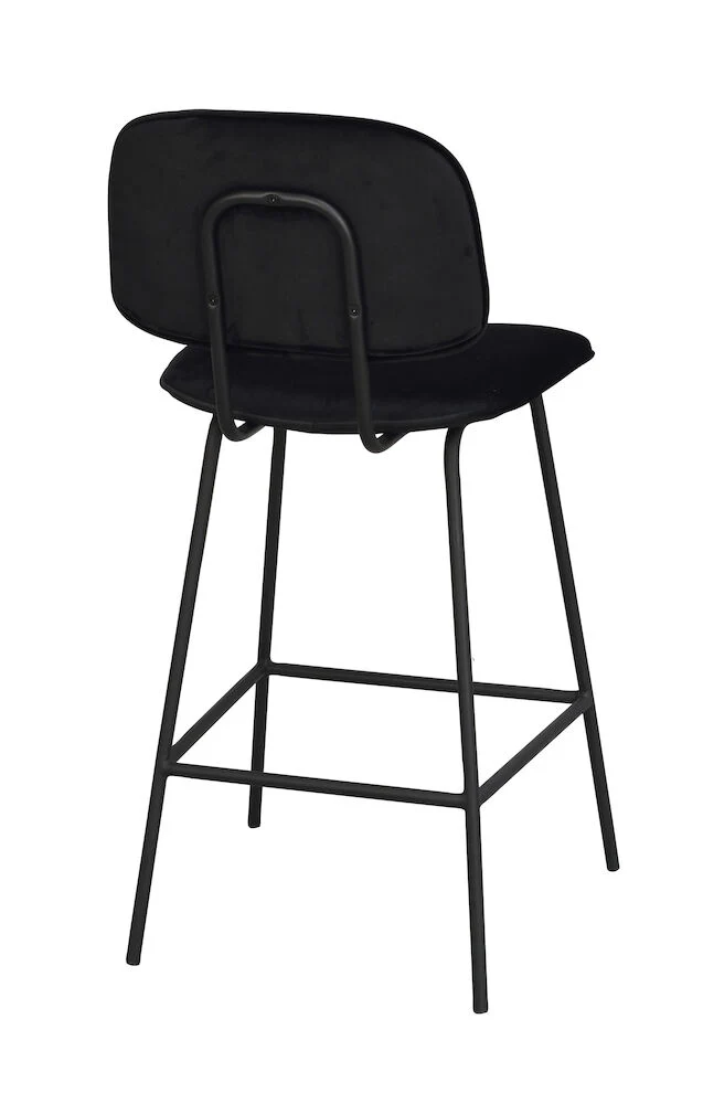 BRYAN Barhocker Schwarz 47x53x94cm - Image 6