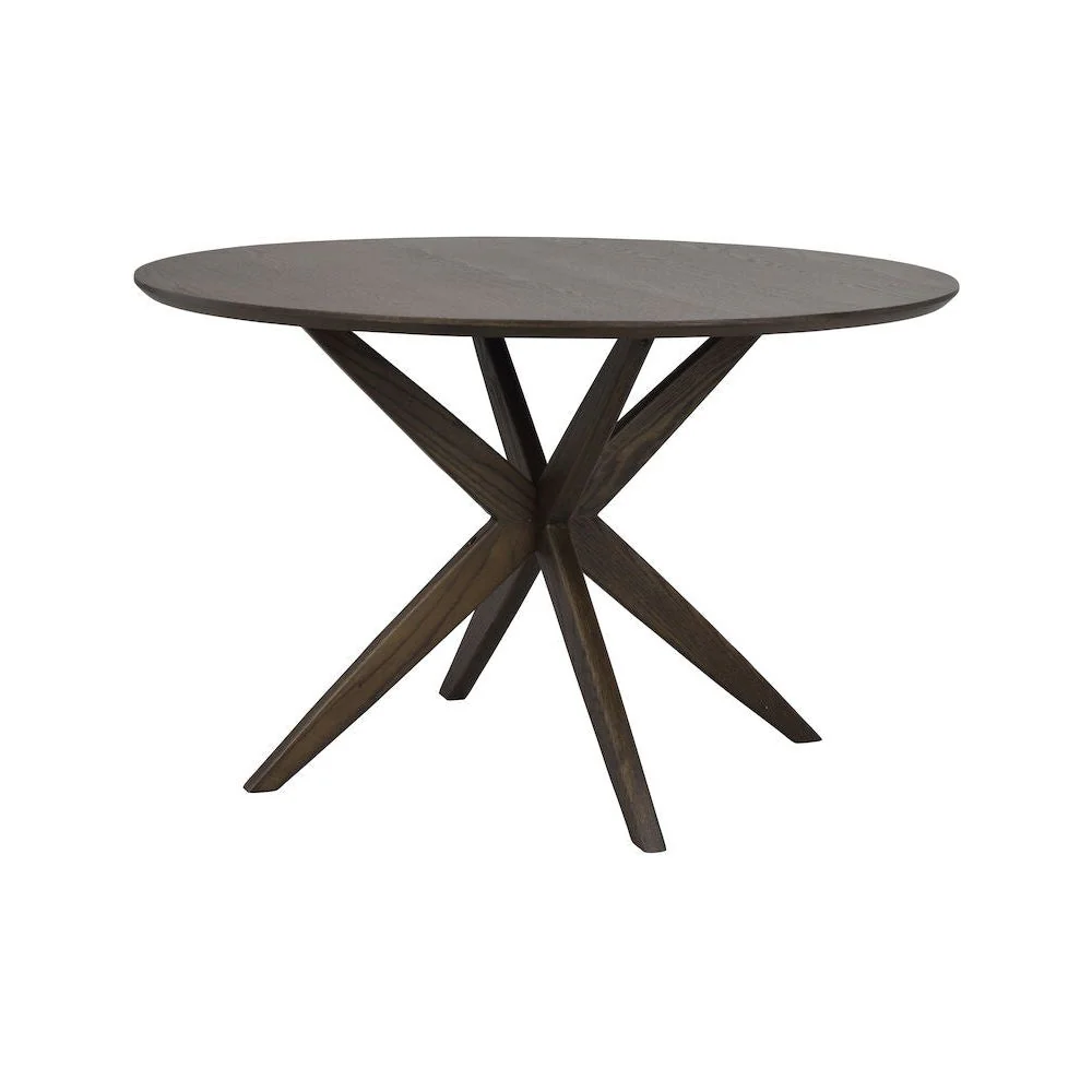 CALVERTON Esstisch Braun 120x120x75cm