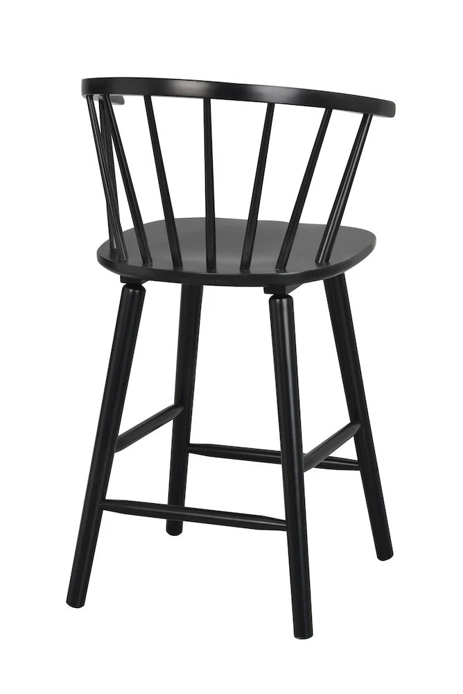 CARMEN Barhocker Schwarz 55x55x96cm - Image 7