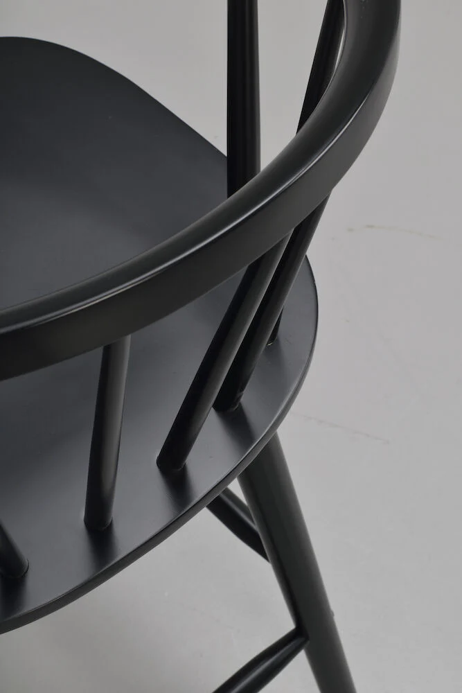 CARMEN Barhocker Schwarz 55x55x96cm - Image 8