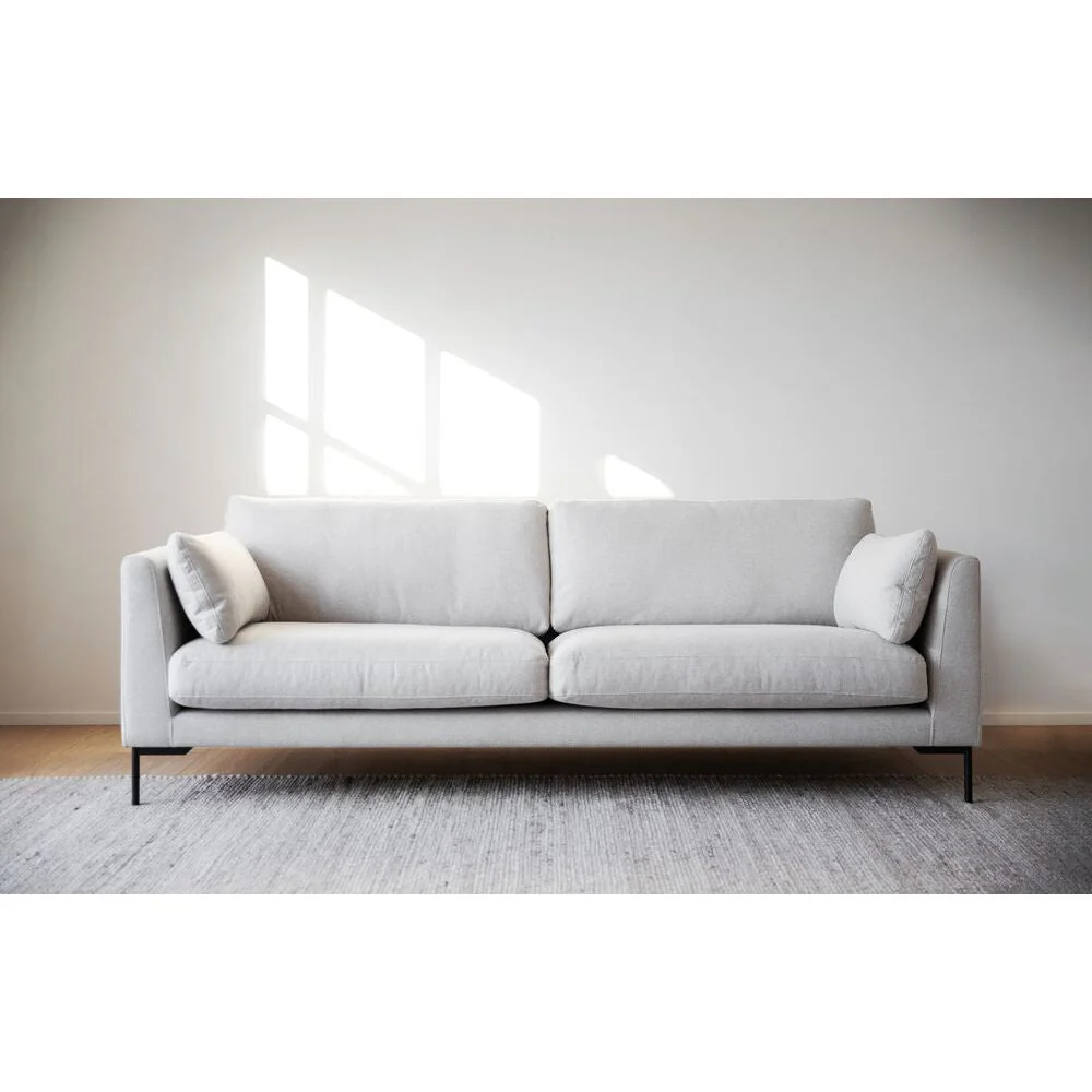 CORWIN 3-Sitzer-Sofa Rita #1 Hellbeige 238x98x83cm - Image 10