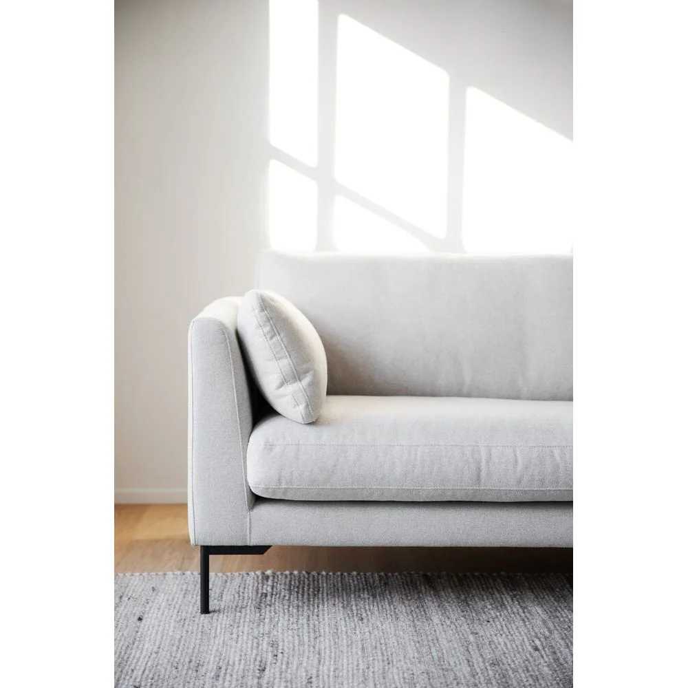 CORWIN 3-Sitzer-Sofa Rita #1 Hellbeige 238x98x83cm - Image 11