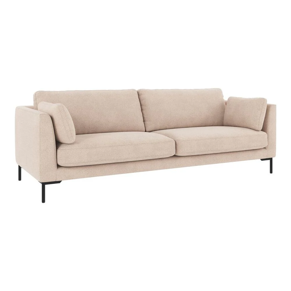 CORWIN 3-Sitzer-Sofa Rita #1 Hellbeige 238x98x83cm - Image 3