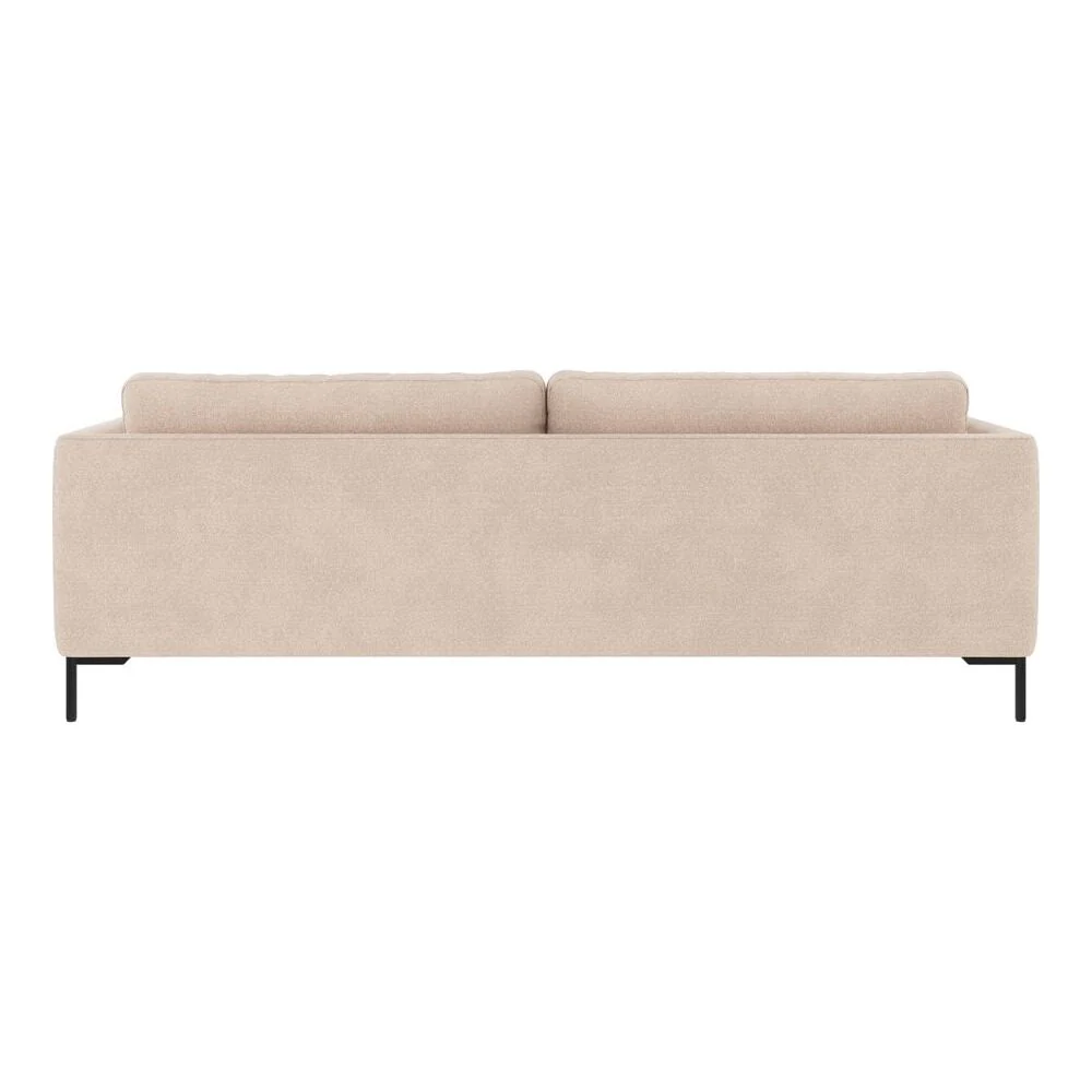 CORWIN 3-Sitzer-Sofa Rita #1 Hellbeige 238x98x83cm - Image 4