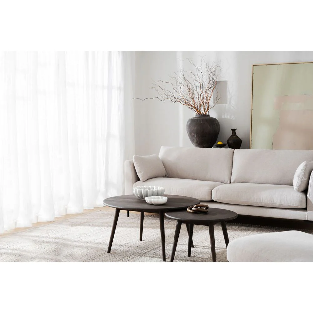 CORWIN 3-Sitzer-Sofa Rita #1 Hellbeige 238x98x83cm - Image 7
