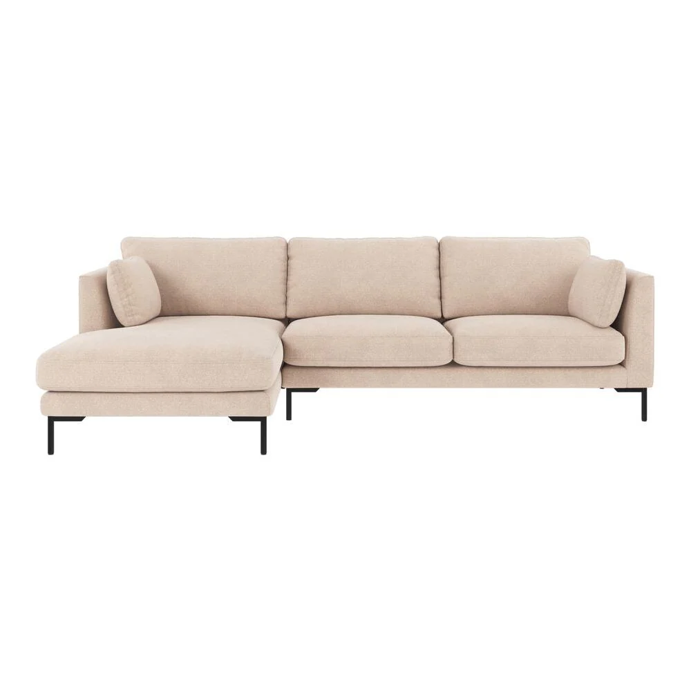 CORWIN 3-Sitzer-Sofa Rita #1 hellbeige 270x160x83cm