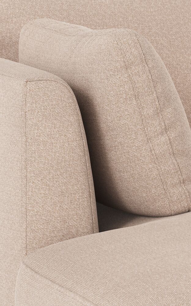 CORWIN 3-Sitzer-Sofa Rita #1 hellbeige 270x160x83cm - Image 2