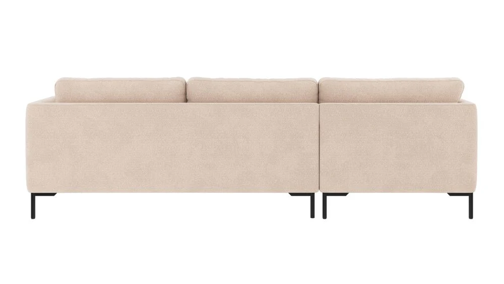 CORWIN 3-Sitzer-Sofa Rita #1 hellbeige 270x160x83cm - Image 4