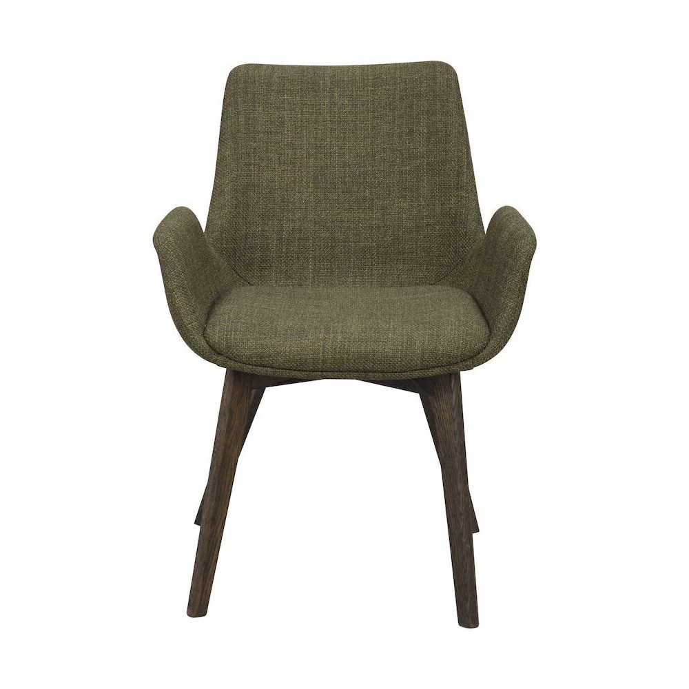 DRIMSDALE Esszimmerstuhl Grün/braun 59x59x81cm - Image 3